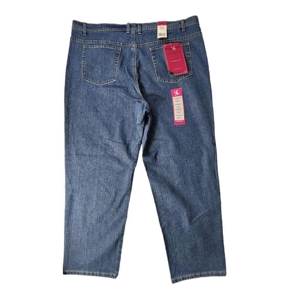 Cottage Street Classic Fit Tapered Leg Denim Jeans Plus size 20